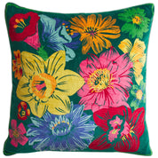 Ines Velvet Cushion | Verdant