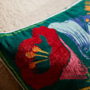 Ines Velvet Cushion | Verdant