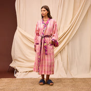 Nicolette Linen Robe | Poudre