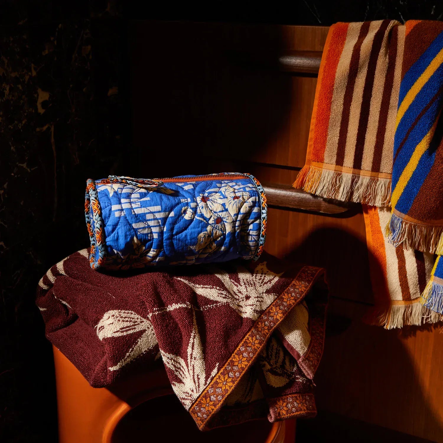Marta Makeup Bag | Ultramarine