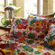 Ines Cotton Pillowcase Porcelain | Standard set of 2