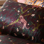Andrea Linen-Silk Pillowcase | Rosewood