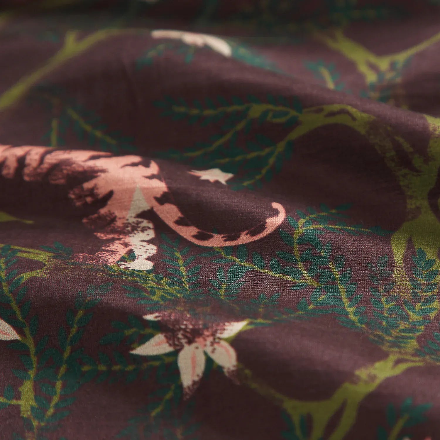 Andrea Linen-Silk Pillowcase | Rosewood