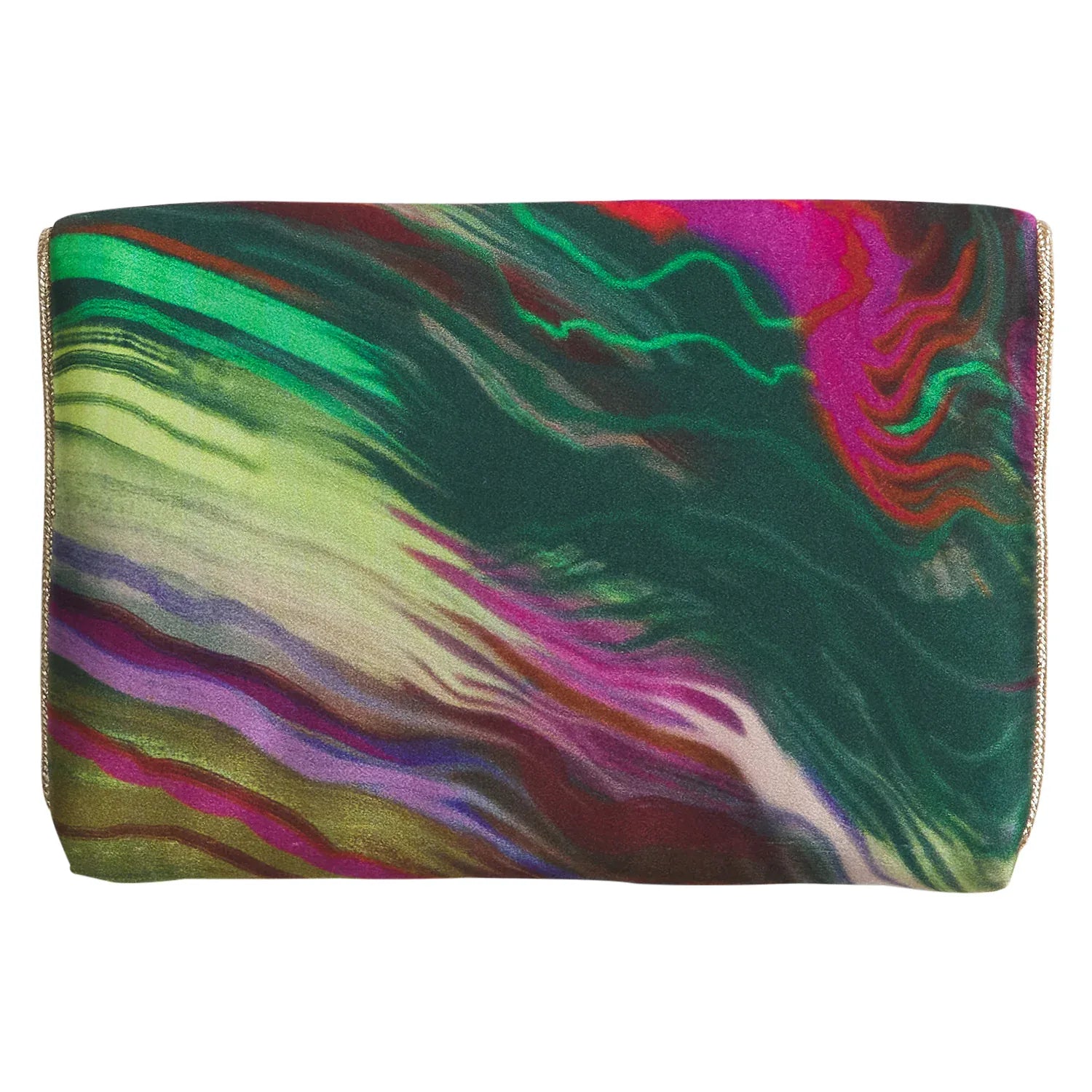 Zoi Silk Pouch | Verdant