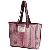 Nicolette Woven Tote Bag | Pansy