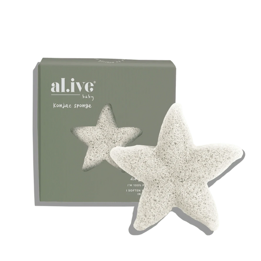 Baby Konjac Sponge (White)