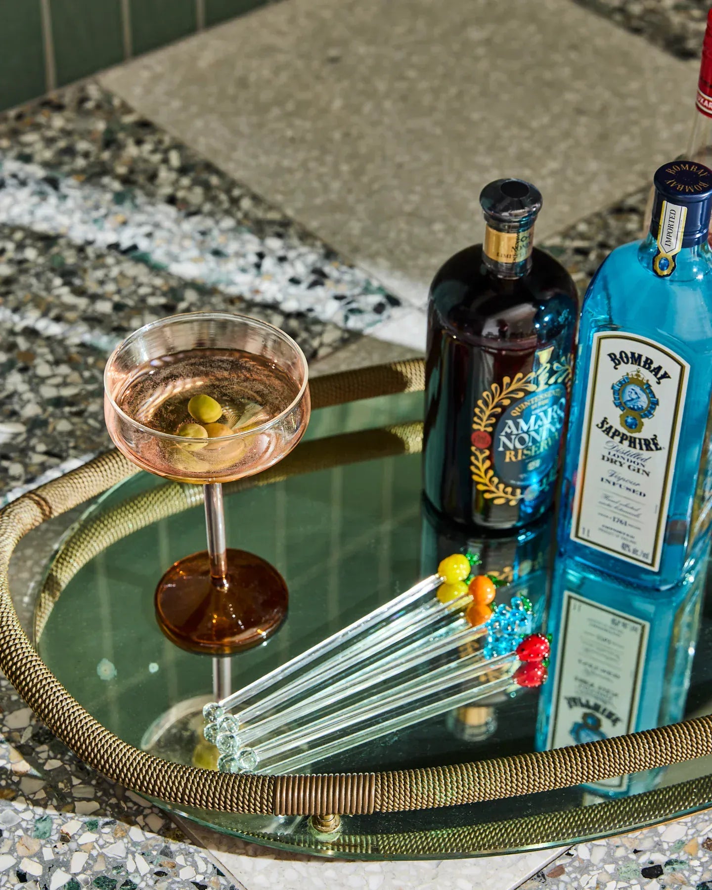 Tutti Frutti Swizzle Sticks | Set of 4