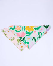 Sweet Flowers Organic Cotton Dribble Bib Set