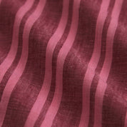 Nadine Linen Queen Size Sheets | Mahogany