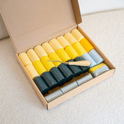 Ripe Stripes Lemon | Latch Hook Cushion Kit