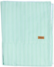 Tarragon Stripe Organic Cotton Flat Sheet | Single