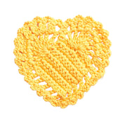 Millie Crochet Coaster | Citrine