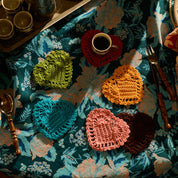 Millie Crochet Coaster | Citrine