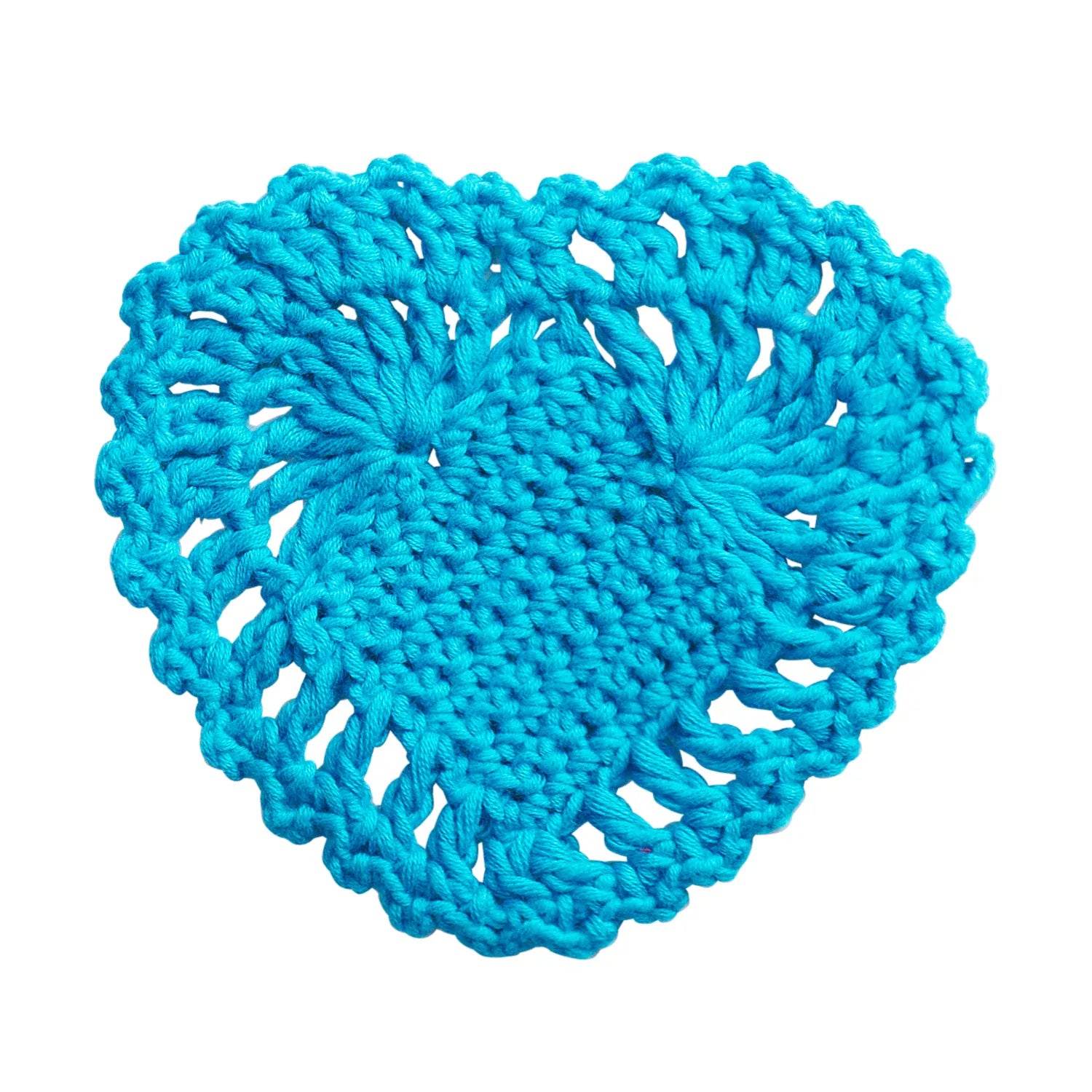 Millie Crochet Coaster | Turquoise