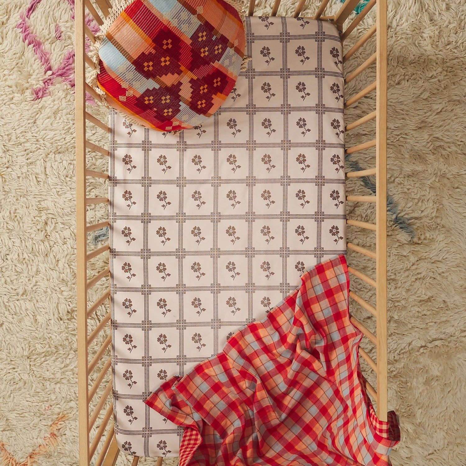 Bonny Cotton Sheets Fitted Sheet | Cot