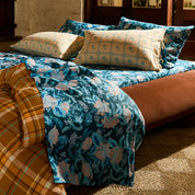 Sierra Fitted Linen Sheet Sodalite | King