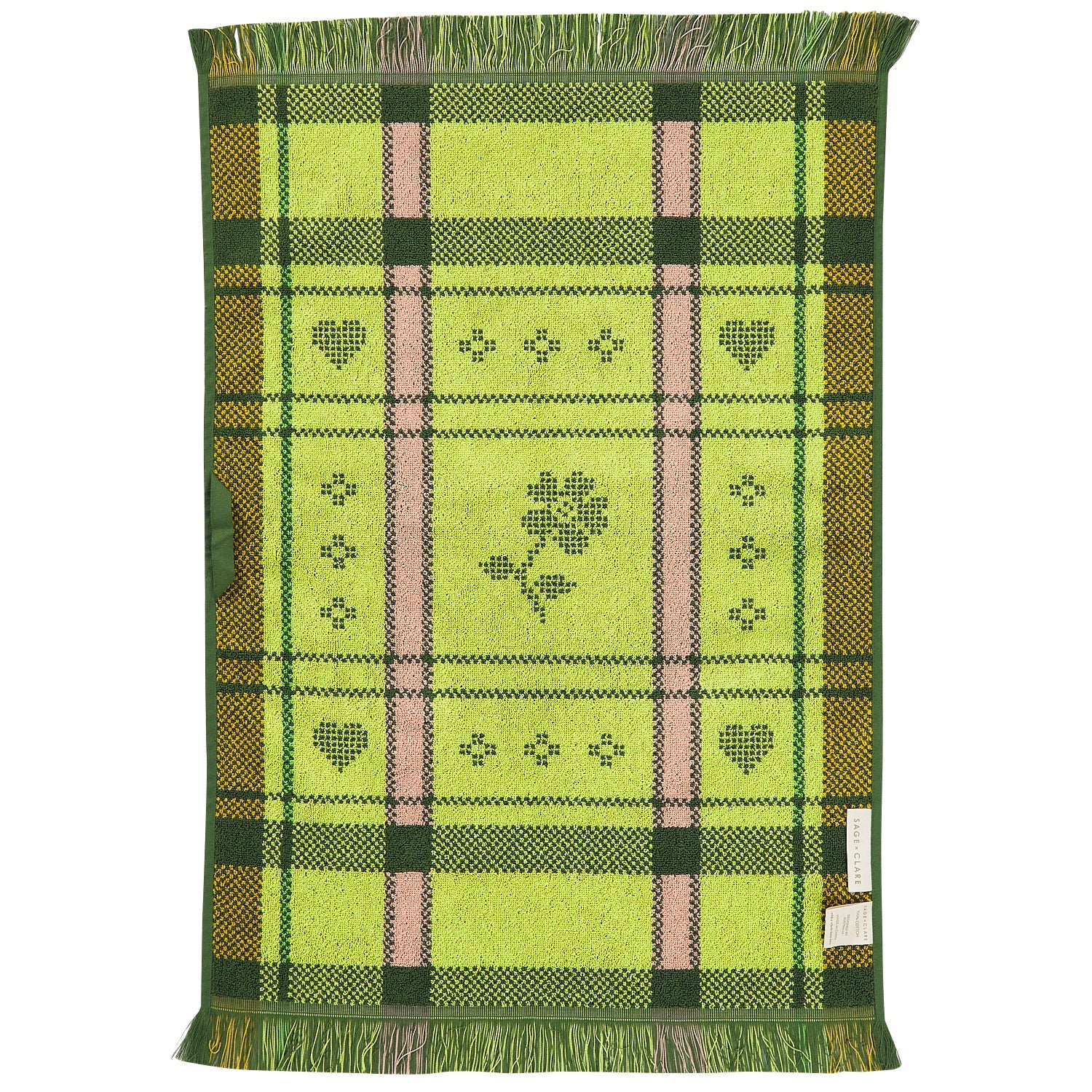 Josephine Hand Towel | Hunter Green