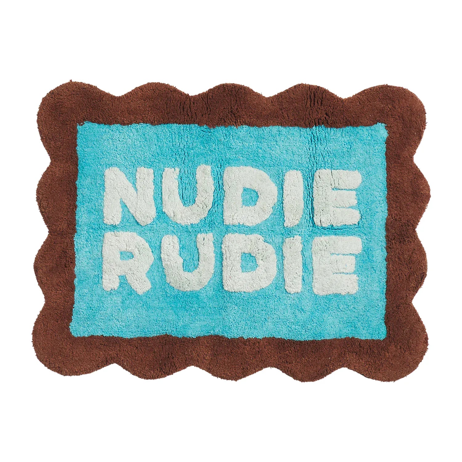 Romy Nudie Bath Mat Mini | Turquoise