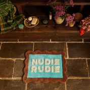 Romy Nudie Bath Mat Mini | Turquoise