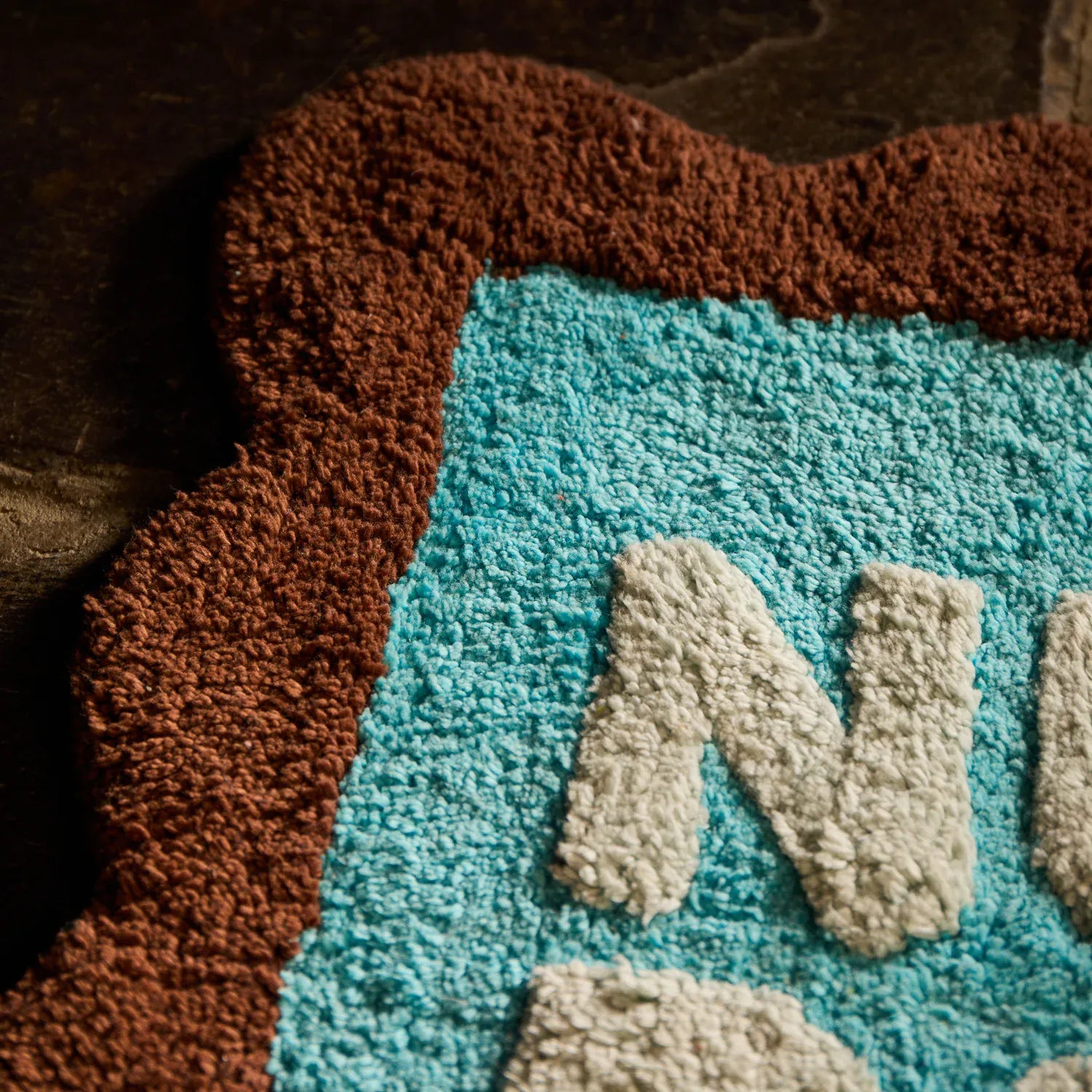Romy Nudie Bath Mat Mini | Turquoise