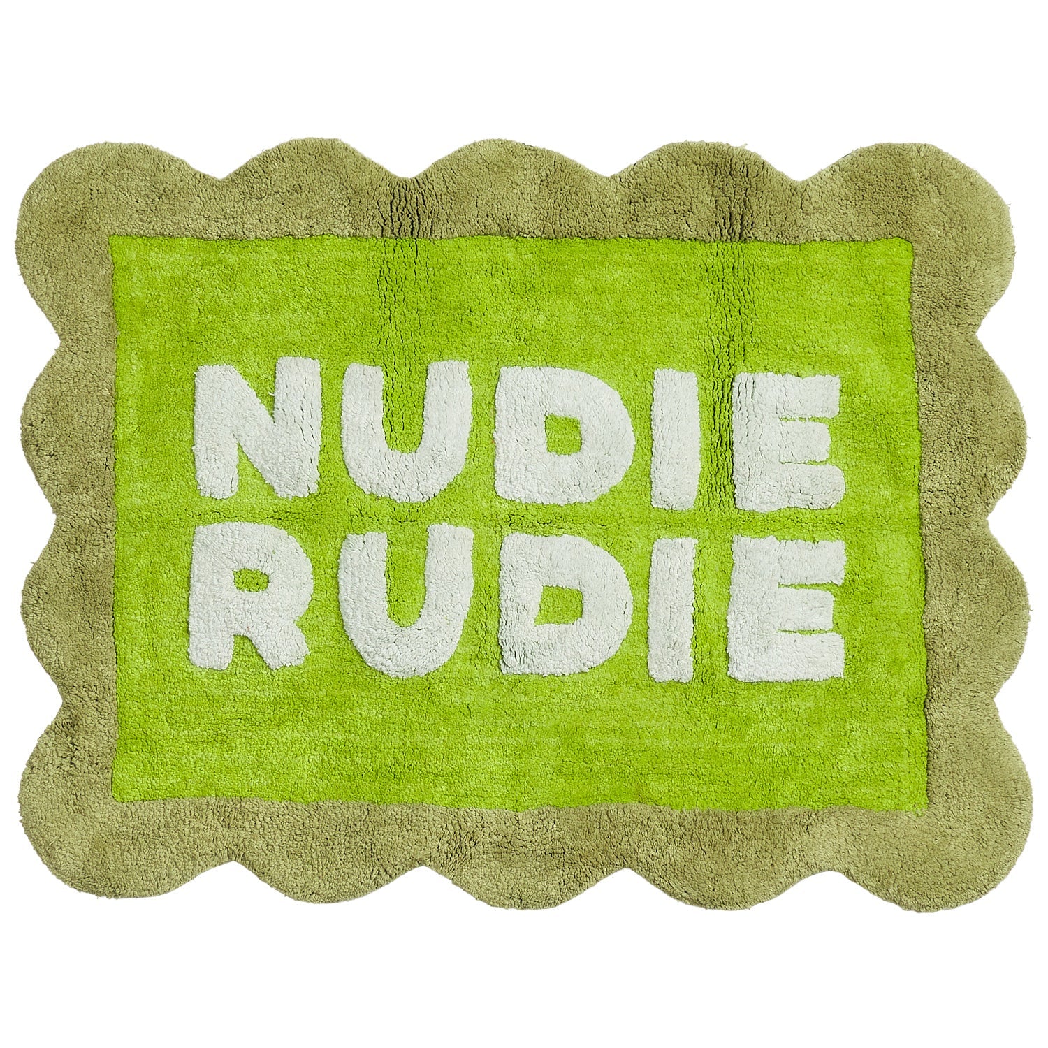 Romy Nudie Bath Mat | Cactus Green