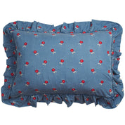 Anneliese Ruffle Pillowcase Poppy | Standard