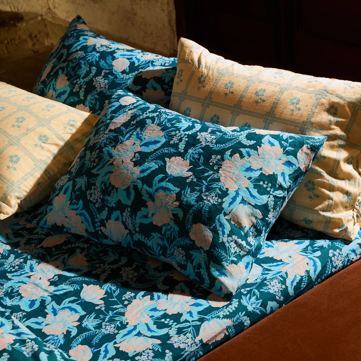 Sierra Linen Pillowcase Set Sodalite | Standard