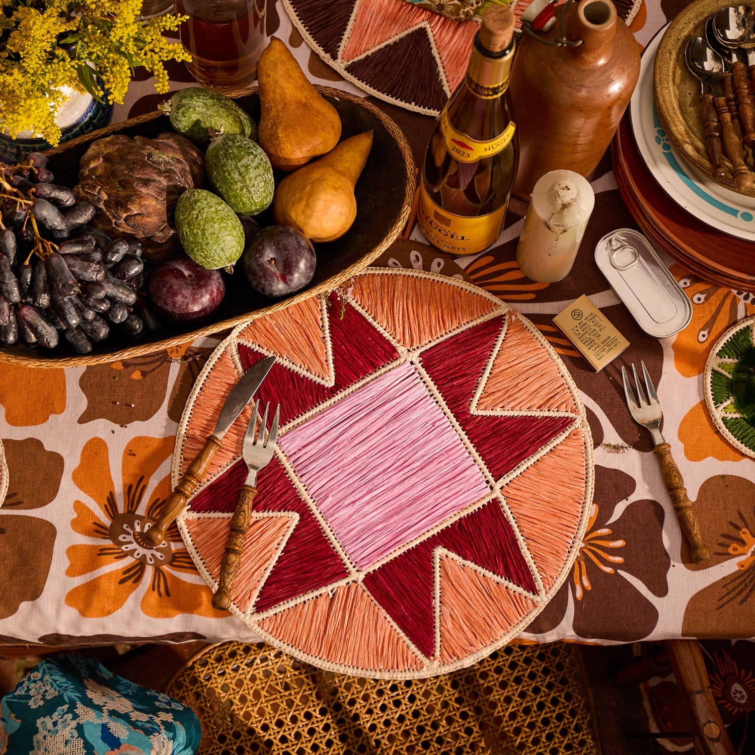 Harriet Placemat | Citrine
