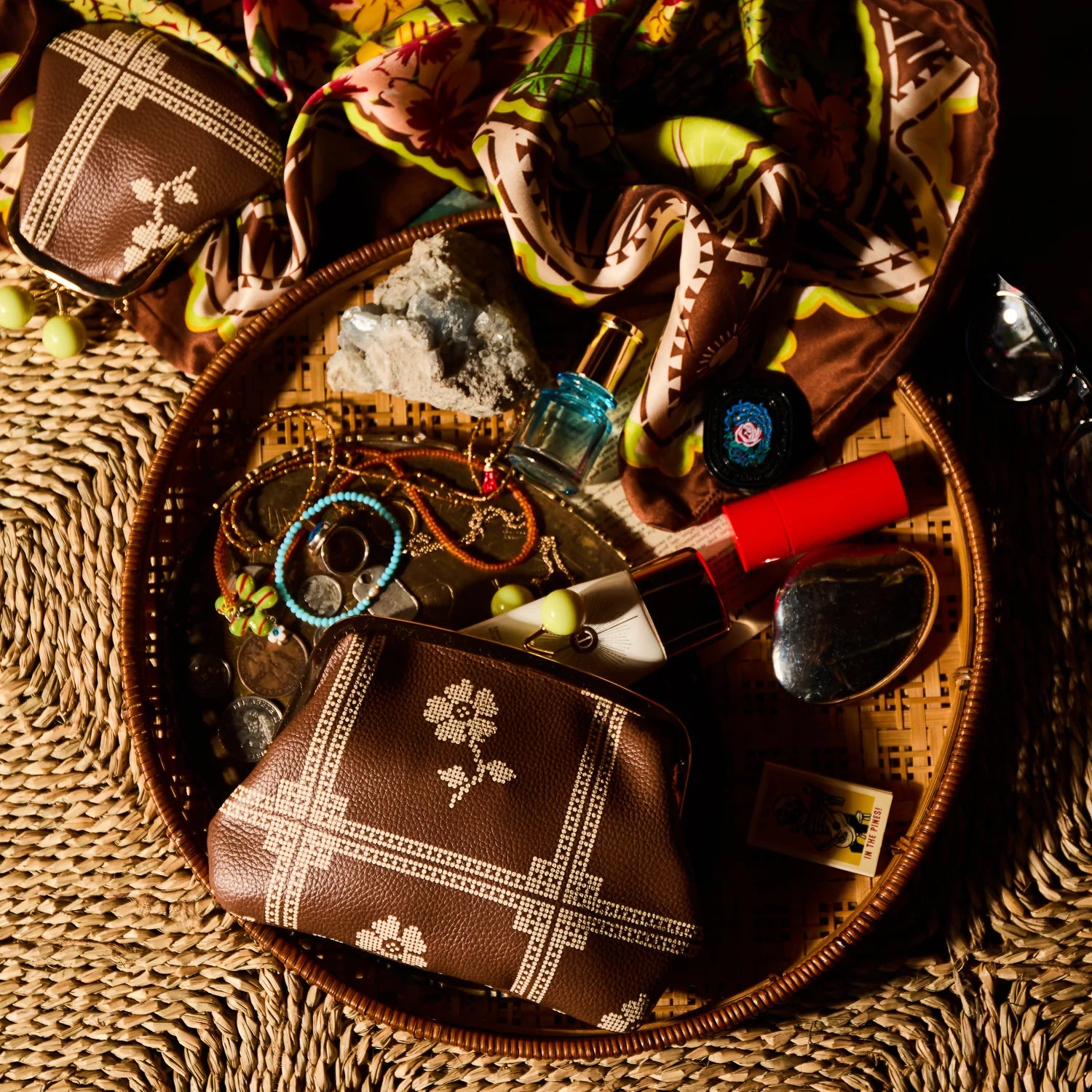 Bonny Large Purse | Umber