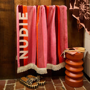 June Nudie Bath Sheet | Dahlia