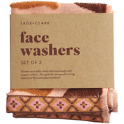 Jolene Face Washer Set | Carnelian
