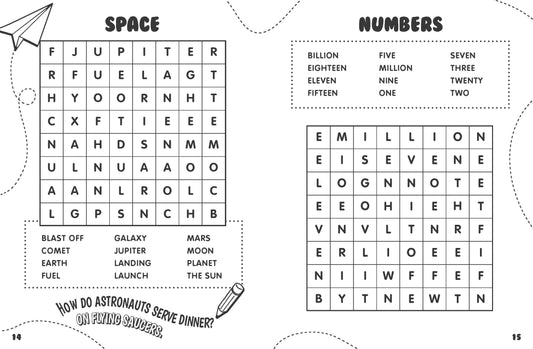 Brain-Busting Puzzles for Kids - Word Search