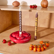 Folia Modular Candleholder + Tray | Cherry Cola