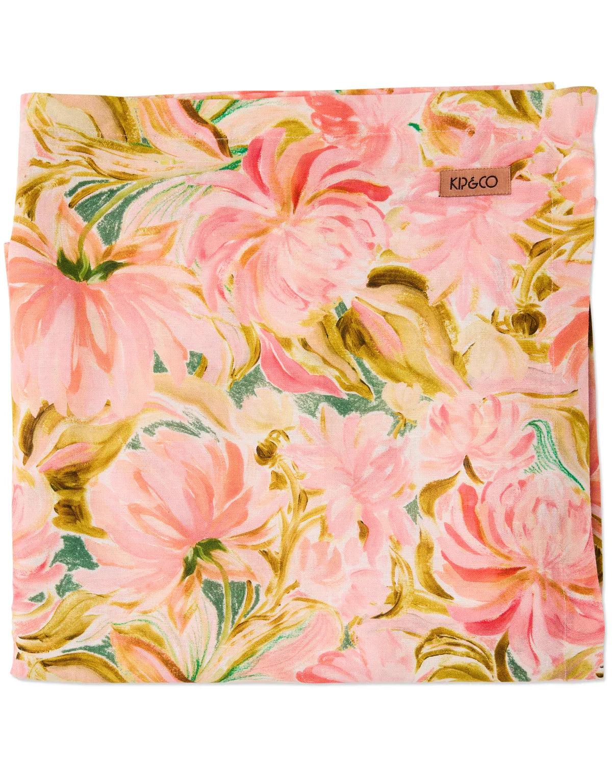 Warm Floral Breeze Tablecloth | Standard Rectangular