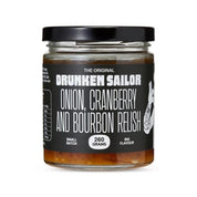 Drunken Sailor Onion Cranberry Bourbon Relish