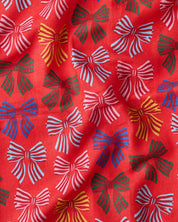 Festive Bow Tablecloth Standard Rectangular