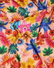 Wild Flowers In Bloom Organic Cotton Fitted Sheet