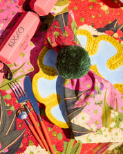 Merry Pom Pom Napkin Rings