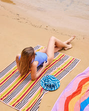 Casablanca Stripe Terry Beach Towel