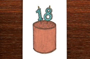 Birthday Cake | Eighteenth Birthday Cake