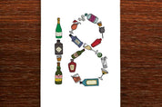 Birthday Card | Eighteenth Drinks