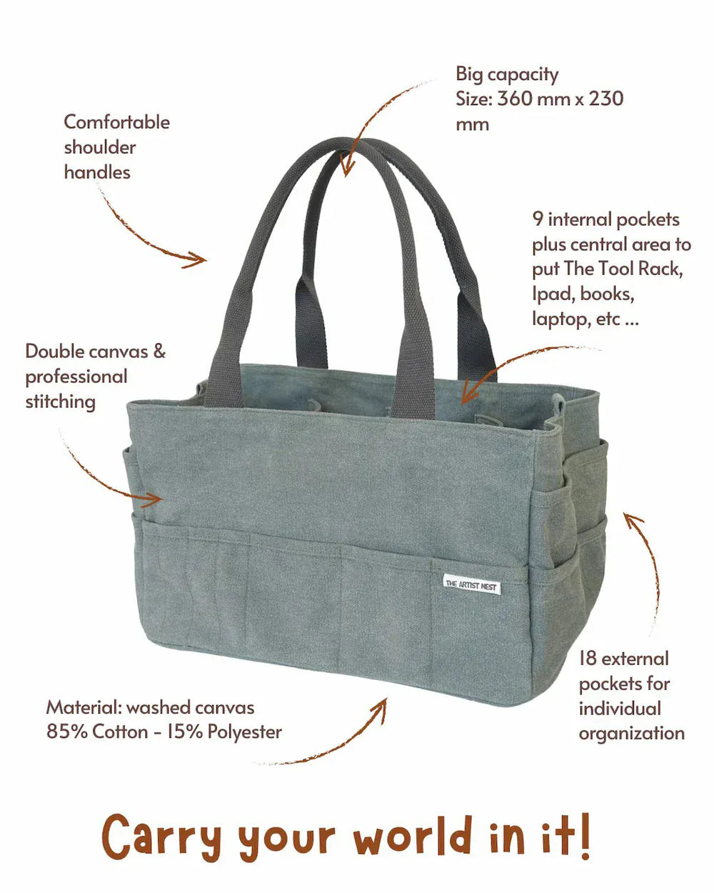 Artist Bag | Eucalypt