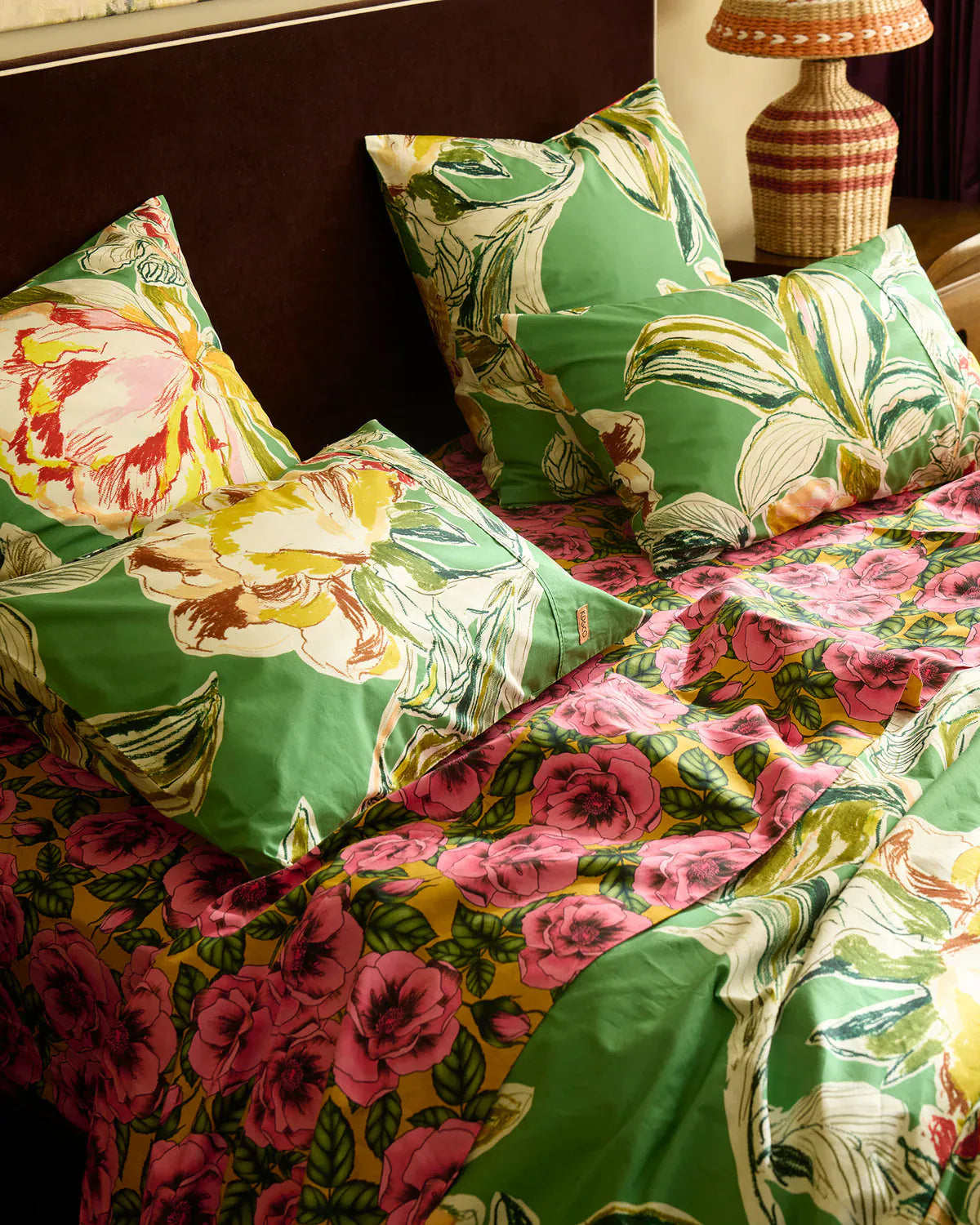 Somerset Green Organic Cotton European Pillowcases | Set of 2