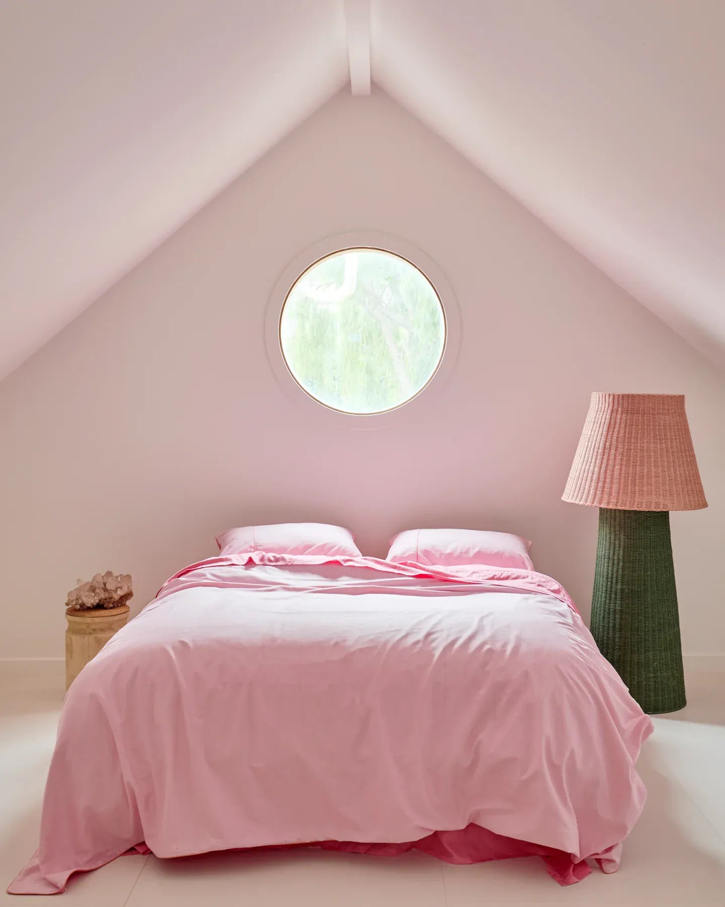 Glow In Pink Bamboo Cotton Quilt Cover | Queen