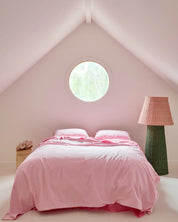 Glow In Pink Bamboo Cotton Quilt Cover | Queen