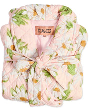 Sweet Daisy Quilted Cotton Robe | S/M