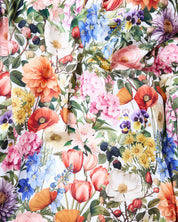 Cottage Garden Organic Cotton Fitted Sheet | King