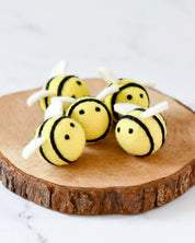 Felt Bees | Set of 5