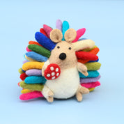 Felt Colourful Rainbow Hedgehog