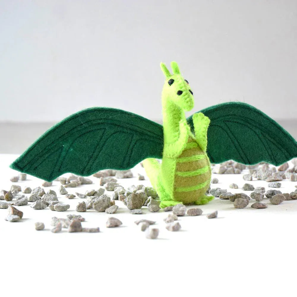 Felt Dragon Toy | Green